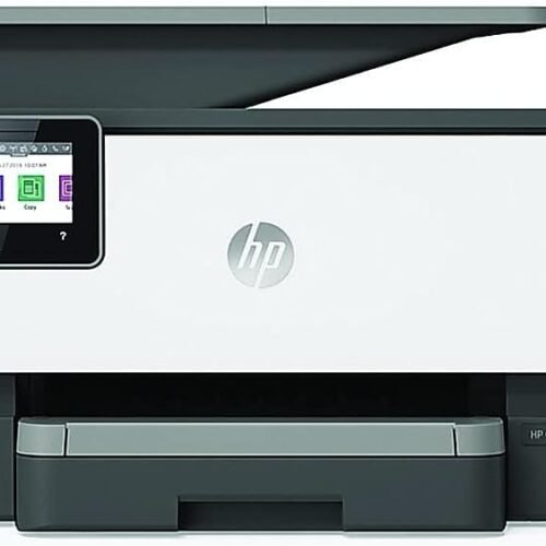 HP OfficeJet Pro 9015 All-in-One Wireless Color Printer, with Smart Home Office Productivity, HP Instant Ink, Works with Alexa (1KR42A)