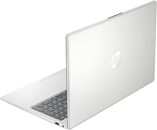 HP 15.6" Portable Laptop (Include 1 Year Microsoft 365), HD Display, Intel Quad-Core N200 Processor, 16GB RAM, 128GB Storage, Wi-Fi 6, Webcam, HDMI, Numeric Keypad, Windows 11 Home, Silver