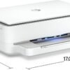 HP ENVY 6055e Wireless Color All-in-One Printer with 3 Months Free Ink with HP+ (223N1A) (Renewed)