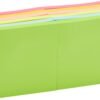 Amazon Basics Bulk Sticky Notes Office Supplies for Desk, 3x3 inch, 12-Pack, Assorted Colors