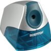 Bostitch Office Personal Electric Pencil Sharpener, Powerful Stall-Free Motor, High Capacity Shavings Tray, Blue