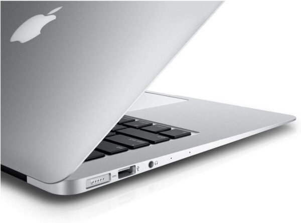 51V6yo22F2L._AC_SL1280_.jpg Apple Macbook Air 2017 with 1.8GHz Intel Core i5 (13-inch, 8GB RAM, 128GB SSD Storage) (QWERTY English) Silver (Renewed)