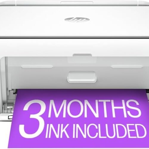 HP DeskJet 2855e Wireless All-in-One Color Inkjet Printer, Scanner, Copier, Best-for-home, 3 month Instant Ink trial included (588S5A)