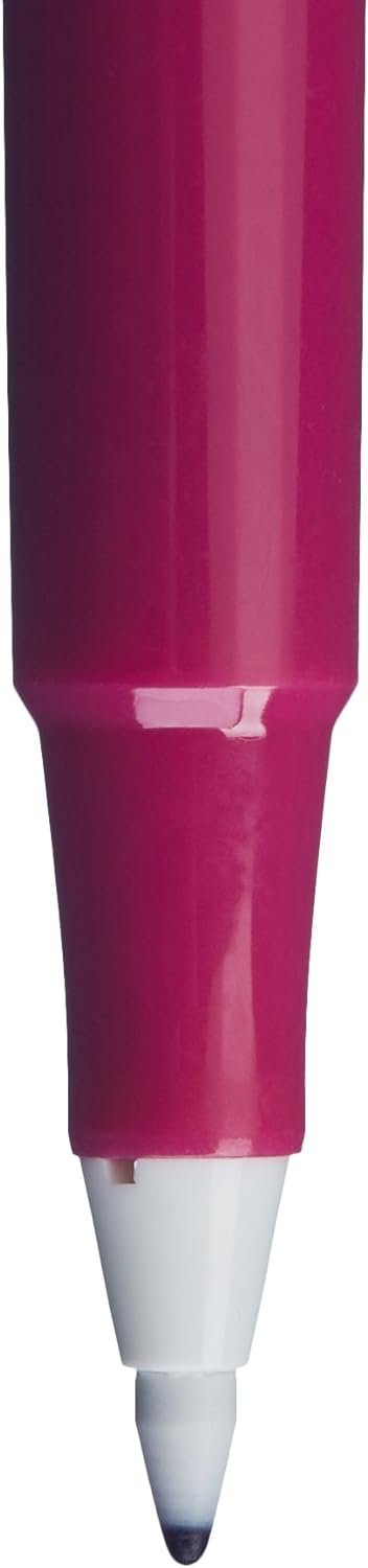 Amazon Basics Felt Tip Markers, Assorted Colors, 12-Pack