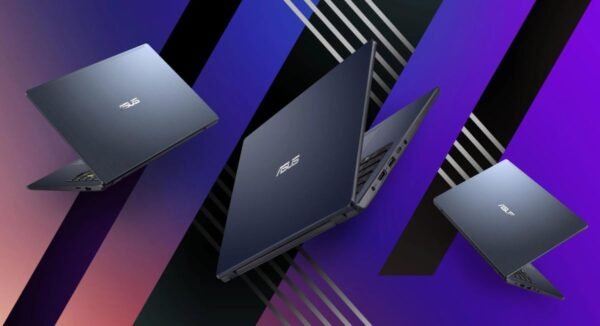 ASUS 14" FHD Laptop, Intel Celeron N4500 Processor, Windows 11 Home, MS Office 365, 4GB RAM, 564GB Storage (500GB External Drive + 64GB eMMC), with WOWPC External DVD & Fingerprint Reader