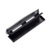 Bostitch Office Premium 3 Hole Punch, 12 Sheet Capacity, Metal, Rubber Base, Easy-Clean Tray, Silver