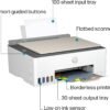 HP Smart Tank 5103 Wireless All-in-One Ink Tank Printer with 2 Years of Ink and 100sheets of Photo Paper Included, Print, scan, Copy, Best-for-Home, Refillable Ink Tank(5D1B2A)