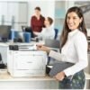 Brother Business Color Laser Printer, HL-L8360CDW, Wireless Networking, Automatic Duplex Printing, Mobile Printing, Cloud Printing, Amazon Dash Replenishment Ready,White