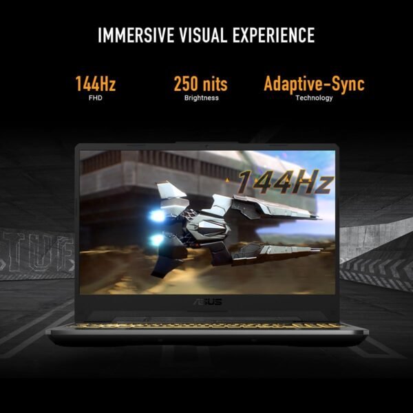 611S5Rr01qL._AC_SL1200_-1.jpg ASUS TUF Gaming A15 Gaming Laptop, 15.6” FHD 144Hz Display, NVIDIA® GeForce RTX™ 2050, AMD Ryzen™ 5 7535HS, 8GB DDR5, 512GB PCIe® Gen4 NVMe™ SSD, Wi-Fi 6, Windows 11, FA506NF-ES51