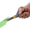 Westcott 8-Inch Titanium-Bonded Scissors with Adjustable Glide Feature for Office and Home - Gray/Yellow, 2-Pack