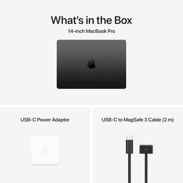 612x5YczCzL._AC_SL1500_.jpg Apple 2024 MacBook Pro Laptop with M4 Pro, 14‑core CPU, 20‑core GPU Built for Apple Intelligence, 14.2-inch Liquid Retina XDR Display, 24GB Unified Memory, 1TB SSD Storage; Space Black