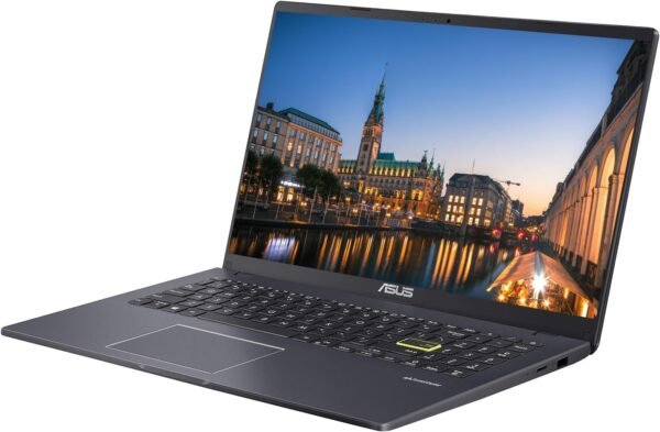 ASUS 15.5" FHD Anti-Glare Laptop, Intel Celeron N Processor Up to 2.79GHz, 4GB DDR4, 256GB Storage, Bluetooth, Backlit Keyboard, Webcam, Windows 11 Home, Dark Blue, Renewed