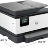 HP OfficeJet Pro 9125e All-in-One Printer, Color, Printer-for-Small Medium Business, Print, Copy, scan, fax,Touchscreen; Smart Advance Scan, 3 month Instant Ink trial included
