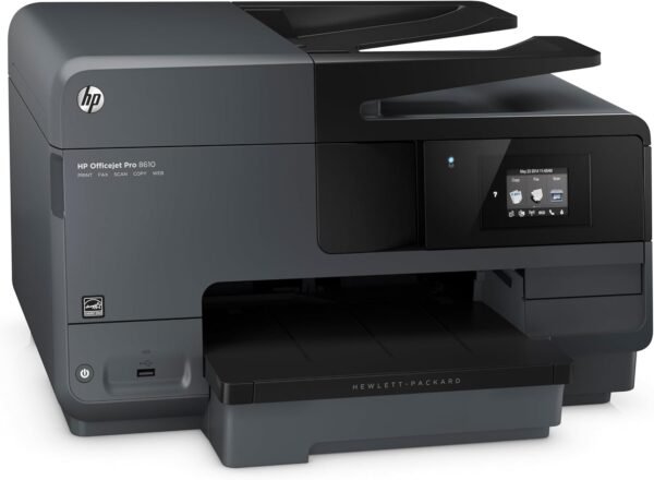 HP OfficeJet Pro 8610,Color All-in-One Wireless Printer with Mobile Printing, HP Instant Ink or Amazon Dash replenishment ready (A7F64A)