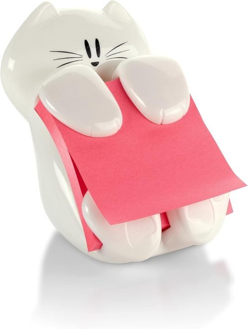 Post-it Pop-up Note Dispenser Cat Design 3x3 in 1 Dispenser/Pack (CAT-330 White)