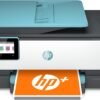 HP OfficeJet Pro 8028e All in One Wireless Printer Scanner Copier Fax Inkjet Print 2.7 Inch Touchscreen 2 Months of Instant Ink 20 ppm Black 10 ppm Color Home Office Use (Renewed)