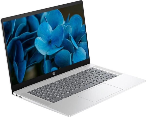 HP 2025 Lightweight Chromebook, 14'' HD IPS Display, Intel N Processor Up to 3.69GHz, 4GB LPDDR5 Ram, 128GB SSD, Super-Fast 6th Gen WiFi, Chrome OS, Dale Silver, Renewed
