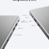 2025 Laptop, Laptop Computer with Intel Quad-Core Processor(Up to 3.6GHz), 16GB DDR4 512GB SSD Windows 11 Laptop, 16.0" IPS 1080P, USB3.2, Long Battery Life