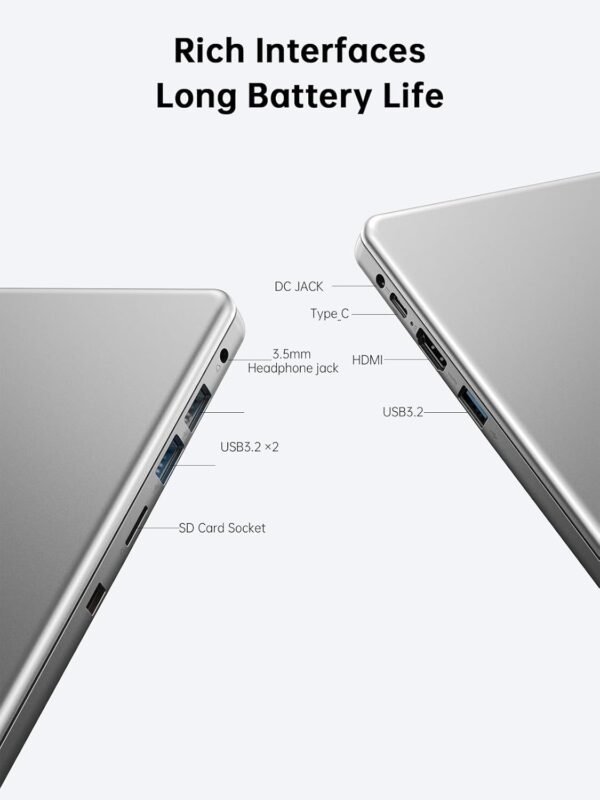 2025 Laptop, Laptop Computer with Intel Quad-Core Processor(Up to 3.6GHz), 16GB DDR4 512GB SSD Windows 11 Laptop, 16.0" IPS 1080P, USB3.2, Long Battery Life
