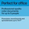 HP OfficeJet Pro 9730e Wide Format Wireless All-in-One Color Inkjet Printer, Print, scan, Copy up to 11x17', ADF, Duplex Printing Best for Office, 3 Month Instant Ink Trial Included (537P6A)