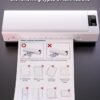 A3 Laminator Machine,13 Inch 9-in-1 Laminating Machine with Laminating Sheets,Thermal Laminator Hot & Cold with Fast Warm Technology for Home,Office or School Supplies,White