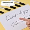 Permanent markers, 100 packs permanent markers bulk, quick drying in one second, waterproof, smooth, not easy to erase, durable, can be marked on glass, tiles and cloth, office supplies …
