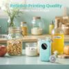 Phomemo D30 Label Maker Machine, Portable Bluetooth Mini Label Printer, Smart Phone Handheld Thermal Sticker Small Labeler Multiple Templates Font Icon Inkless for Home Office