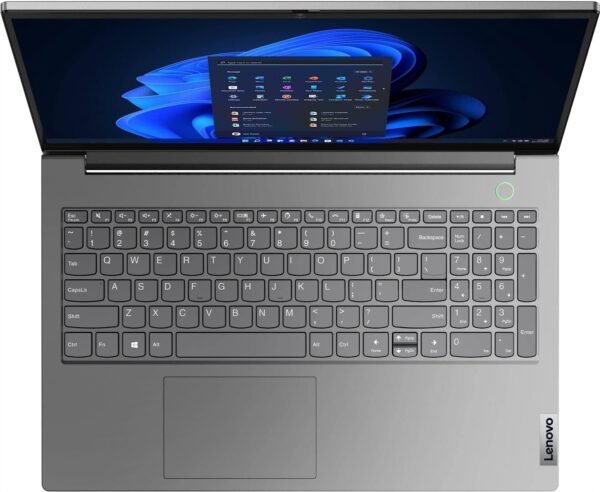 Lenovo ThinkBook 15 Gen 4 Business Laptop (15.6" FHD, 12th Gen Intel 10-Core i7-1255U, 16GB RAM, 512GB SSD), 1080p Webcam, Fingerprint, IST SD Card, Wi-Fi 6, Ethernet, Win 11 Pro, Grey