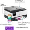 HP OfficeJet Pro 8138e Wireless All-in-One Color Inkjet Printer, Print, Scan, Copy, Fax, ADF, Duplex Printing Best-for-Home Office (Renewed Premium)