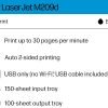 HP LaserJet M209d Laser Printer, Black and White, Automatic Duplex, USB Connection Only (Cable Included), Ideal in Home Office (8J9L0F)
