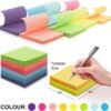 Sticky Notes 3x3 Inch, 8 Pack Sticky Pads (100 Sheet/Pad), Bulk Sticky Note Pads, Assorted Multicolor Self-Sticky Notes Pad - Back to School and Office Supplies Blank Desk Note Pads.