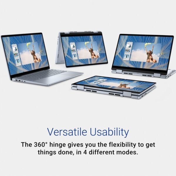 Dell Inspiron 14 7440 2-in-1 Business Laptop (14" FHD+ Touchscreen, Intel 10-Core 7 150U (> i7-1355U), 32GB RAM, 1TB SSD) Backlit Keyboard, Fingerprint Reader, FHD Webcam, Win 11 Pro w/AI Copilot