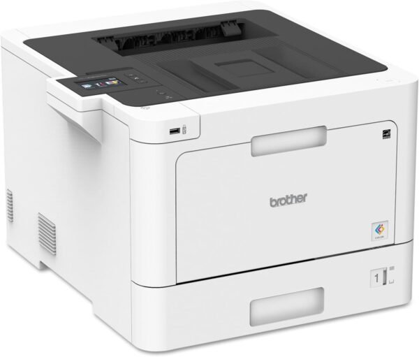 Brother Business Color Laser Printer, HL-L8360CDW, Wireless Networking, Automatic Duplex Printing, Mobile Printing, Cloud Printing, Amazon Dash Replenishment Ready,White