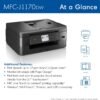 Brother MFC-J1170DW Wireless Color Inkjet All-in-One Printer with Mobile Device Printing, NFC, Cloud Printing & Scanning, Refresh Subscription and Amazon Dash Replenishment Ready