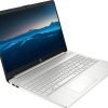 HP 15 Notebook, 15.6" HD Screen Laptop, Intel Core i3-1115G4, 32GB DDR4 RAM, 1TB SSD, Webcam, HDMI, Wi-Fi, Windows 11 Home, Natural Silver