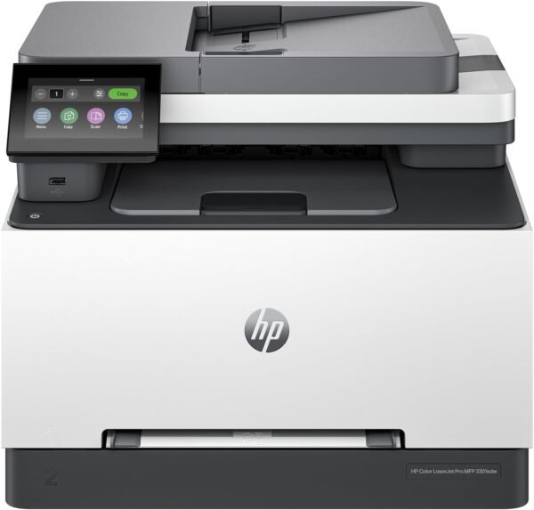 HP Color Laserjet Pro MFP 3301sdw Wireless All-in-One Color Laser Printer, Scanner, Copier, Best-for-Office (499Q3F)