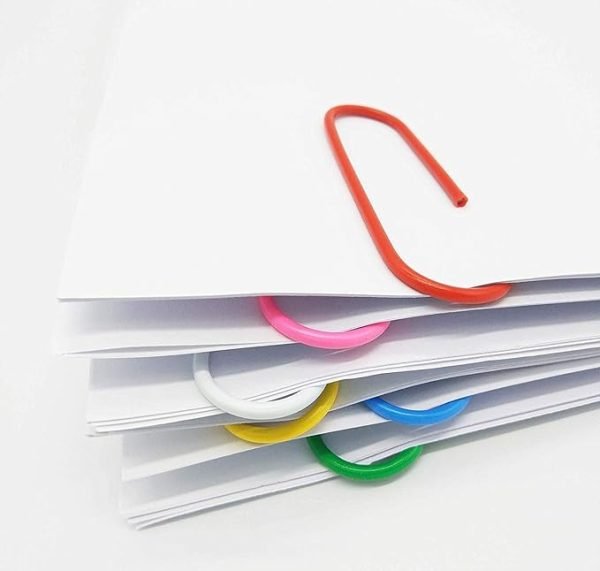 Colored Paper Clips