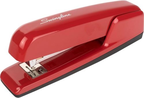 Swingline Stapler, 30 Sheet Capacity, 747 Business Stapler, Jam Free, Metal, Rio Red (74736)