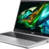 acer Aspire 3 Slim Laptop in Silver Ryzen 7 8-Core up to 4.3GHz 16GB RAM 512GB SSD 15.6in FHD Web Cam WiFi HDMI W11 (A315R7 - Renewed)
