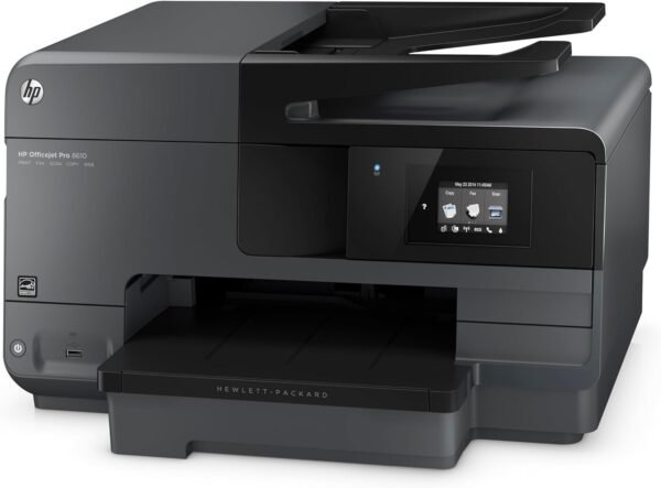 HP OfficeJet Pro 8610,Color All-in-One Wireless Printer with Mobile Printing, HP Instant Ink or Amazon Dash replenishment ready (A7F64A)