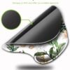 Ergonomic Mouse Pad with Wrist Support, Cute Mouse Pads with Non-Slip PU Base for Home Office Working Studying Easy Typing & Pain Relief Beautiful Floral