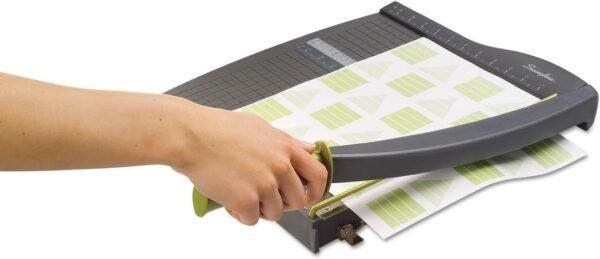 Swingline Paper Cutter, Guillotine Trimmer, 12" Cut Length, 10 Sheet Capacity, ClassicCut Lite (9312)