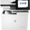 HP LaserJet Enterprise Flow MFP M634h Monochrome All-in-One Printer with built-in Ethernet & 2-sided printing (7PS95A), White