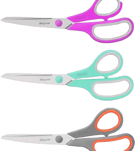 Scissors, iBayam 8" All Purpose Scissors