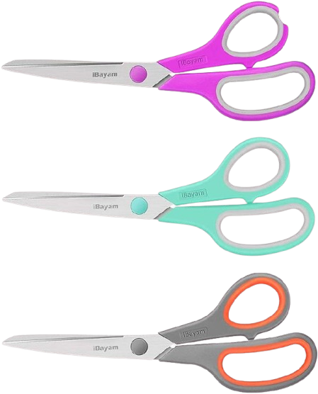61eT3wcT+KL._AC_SX679_PIbundle-3_TopRight_0_0_SH20_-removebg-preview Scissors, iBayam 8" All Purpose Scissors