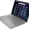 HP 2023 Chromebook Laptop, 14 Inch Display, Intel Celeron N4120 Processor, 4GB RAM, 64GB eMMC, Intel UHD Graphics 600, WiFi, Bluetooth, Chrome OS, Modern Gray