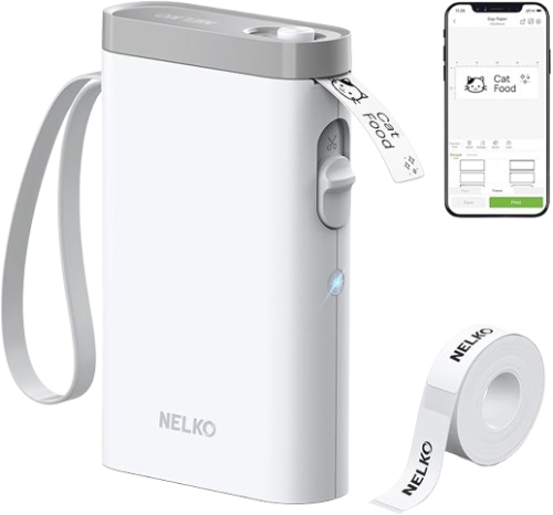 Nelko Label Maker Machine