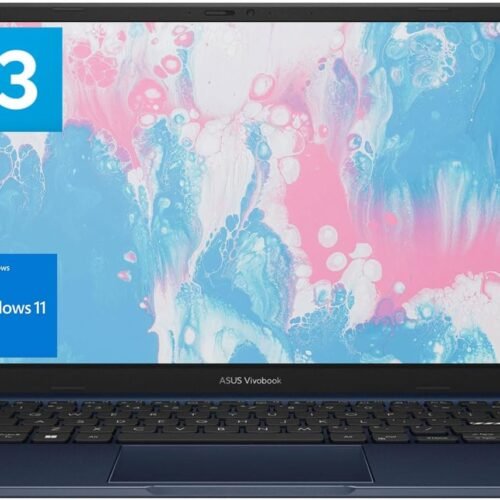 ASUS Daily Vivobook Laptop, 14" FHD Display, Intel Core i3-1215U, 16GB RAM, 1TB SSD, Wi-Fi 6, HDMI, Webcam, Touchpad, Windows 11 Home, Blue