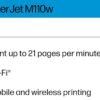HP LaserJet M110w Wireless Printer, Print, Fast speeds, Easy setup, Mobile printing, Best for small teams