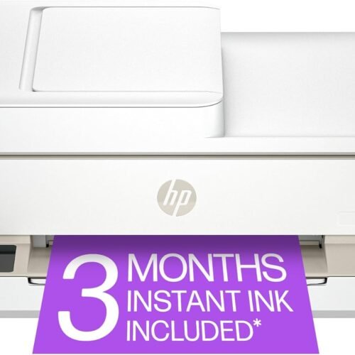 HP Envy 6555e Wireless All-in-One Color Inkjet Printer, Print, scan, Copy, Duplex Printing Best-for-Home, 3 month Instant Ink trial included (714N5A)